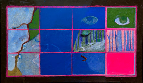 Predestination: Sundowner (the hissing of summer lawns) by Cerulean Arts Collective Member Ruth Wolf.